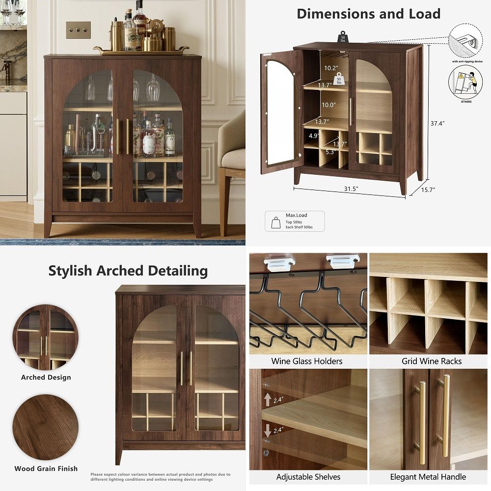 Food & Snacks Coloring - Tall Storage Cabinet Fluted Pantry Cabinets