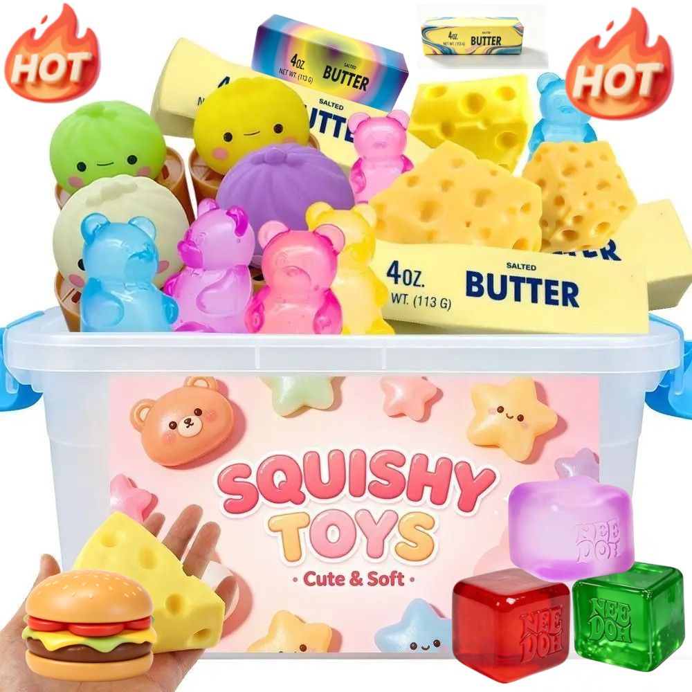 Food And Snacks - Multi Slow-Rising Squishy, Random Includes: Cute