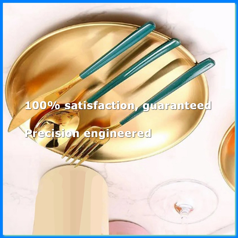 Food & Snacks Coloring - Stainless Steel Round Plate Camping Dishes