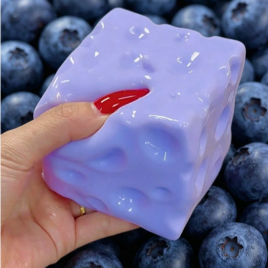 New Blueberry Color Cheese Squ - Food & Snacks Coloring 评论和价格