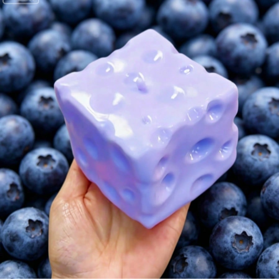 New Blueberry Color Cheese Squ - Food & Snacks Coloring 评论和价格