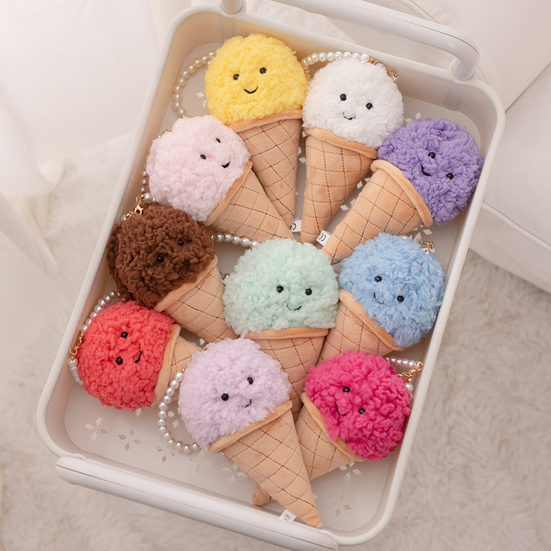 Cute Cartoon Ice cream Plush T - Food Snacks Gifts 评论和价格