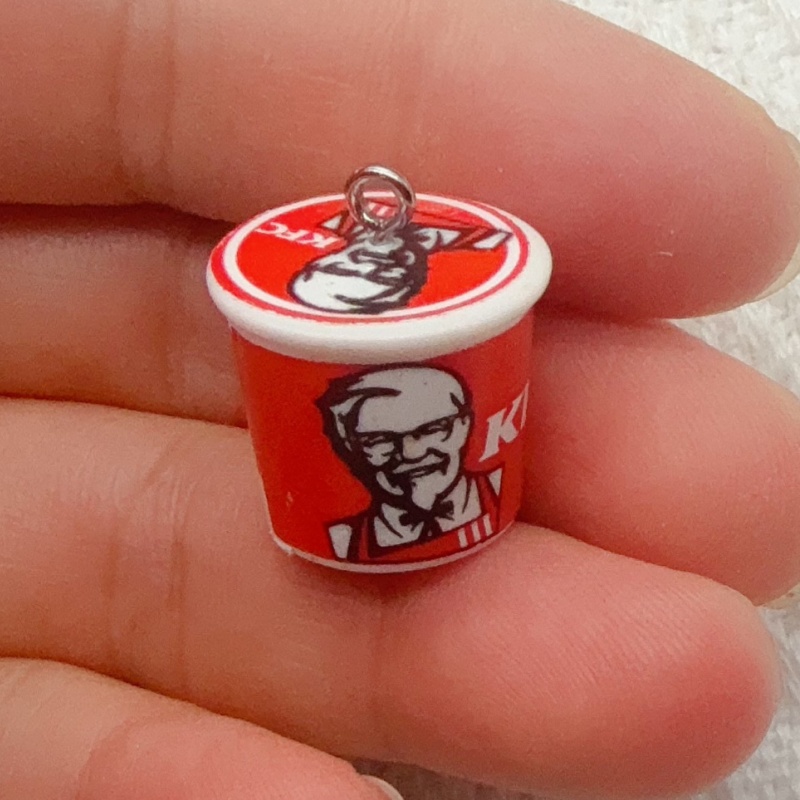 10pcs cartoon resin food bag k - Food & Snacks Coloring 评论和价格