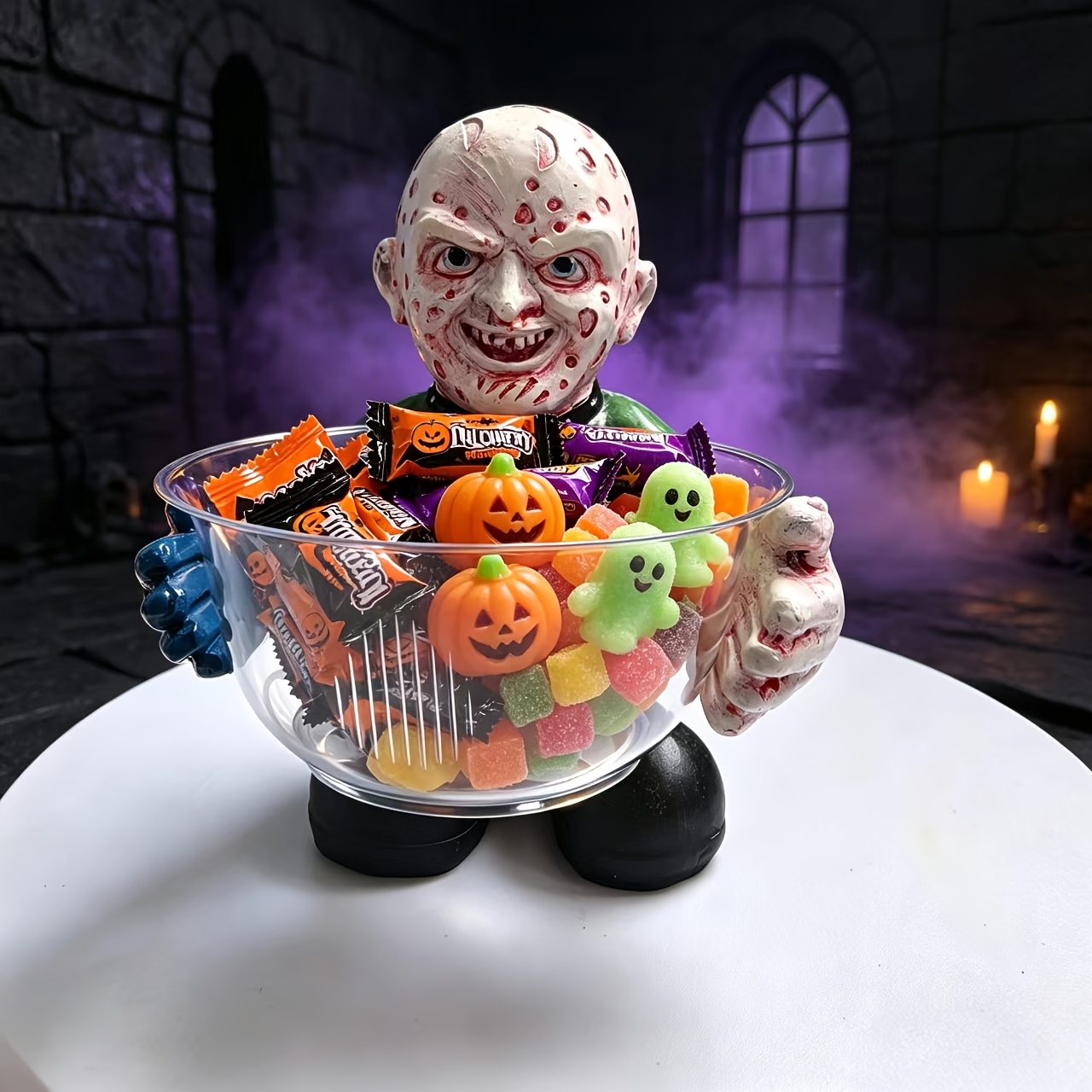Zombie Figurine Candy Bowl Res - Zombie Snacks 评论和价格