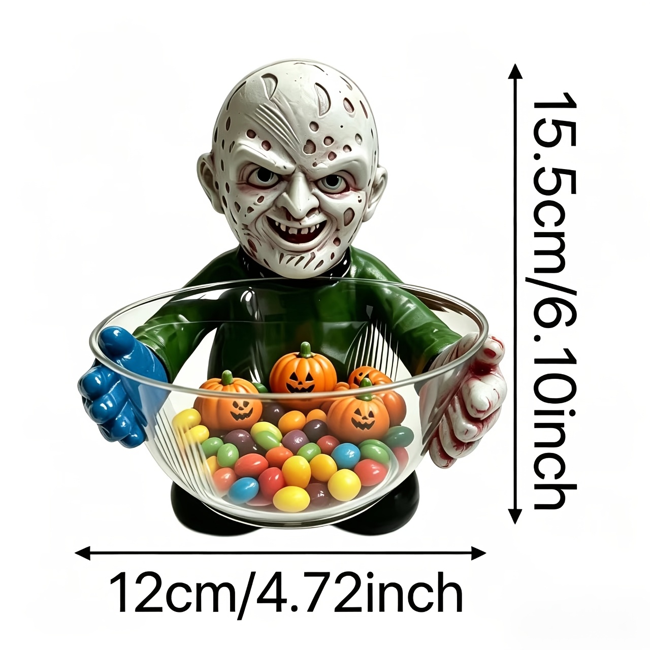 Zombie Figurine Candy Bowl Res - Zombie Snacks 评论和价格