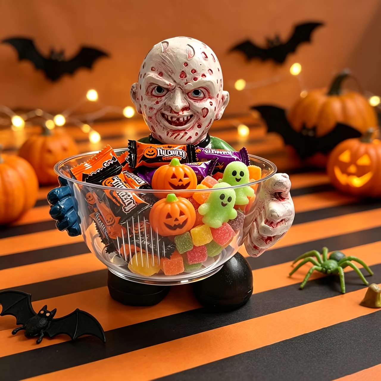 Zombie Figurine Candy Bowl Res - Zombie Snacks 评论和价格