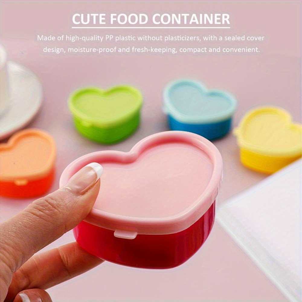 5PCS Mini Lunch Box Condiment  - Food Snacks Packaging 评论和价格