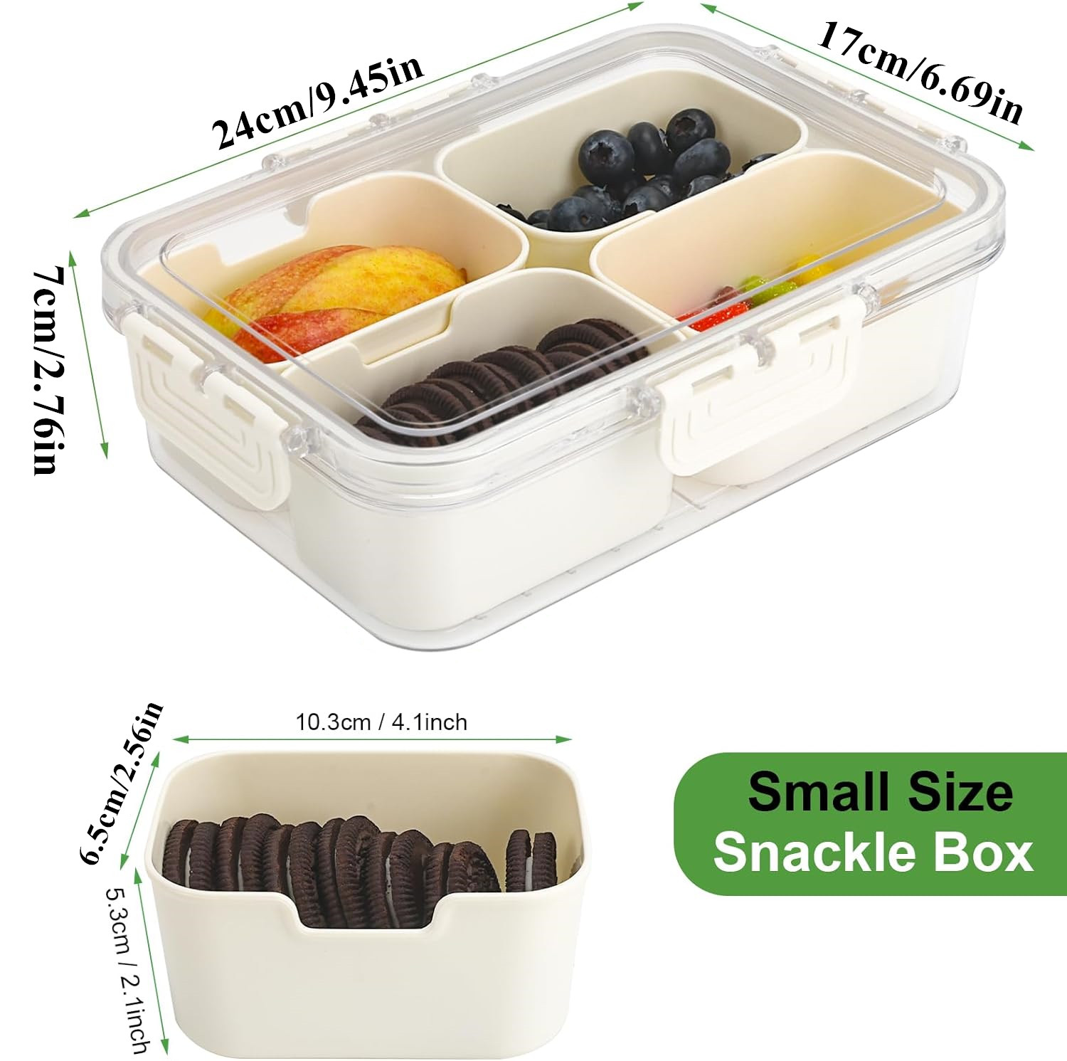 Portable Food Storage Box, Sna - Food Snacks Packaging 评论和价格
