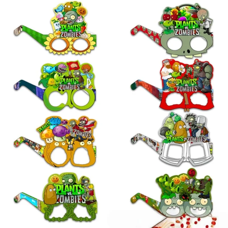 8pcs Plant Vs. Zombie Theme Pa - Zombie Snacks 评论和价格