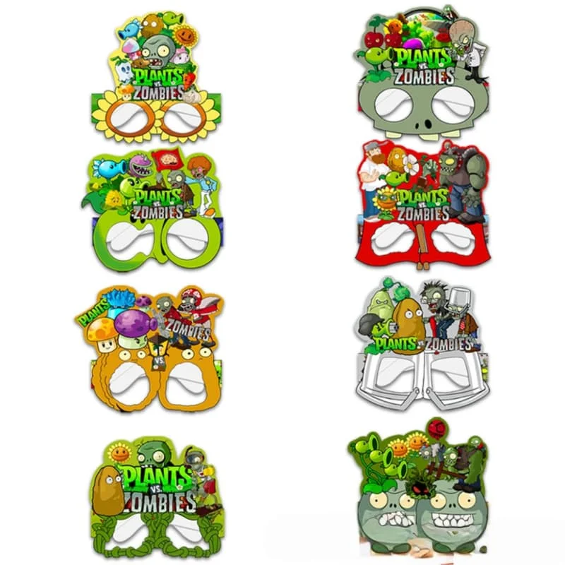 8pcs Plant Vs. Zombie Theme Pa - Zombie Snacks 评论和价格