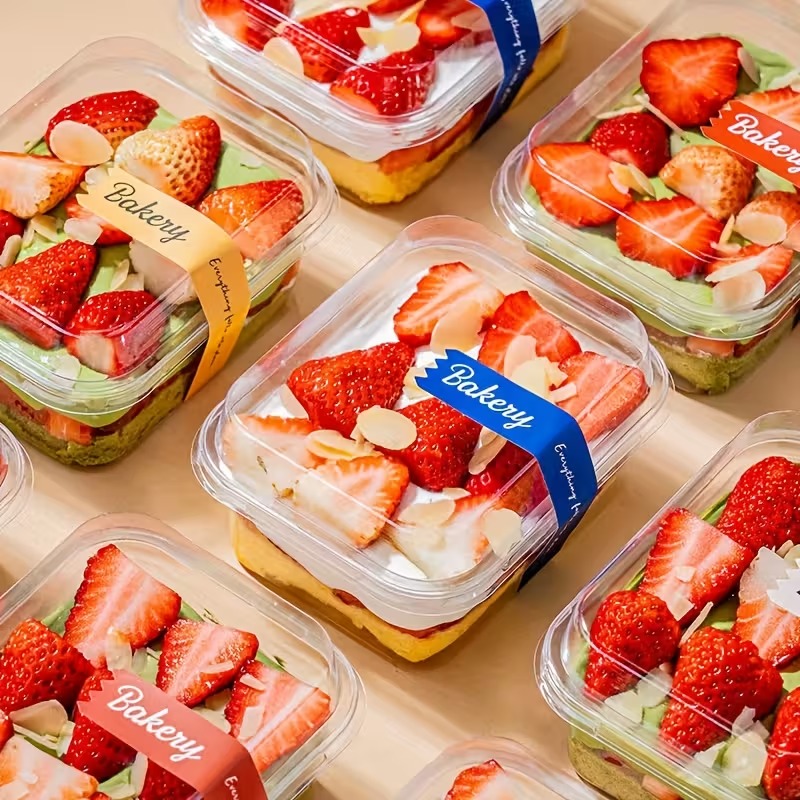 10/20PCS Disposable Square Bag - Food Snacks Packaging 评论和价格