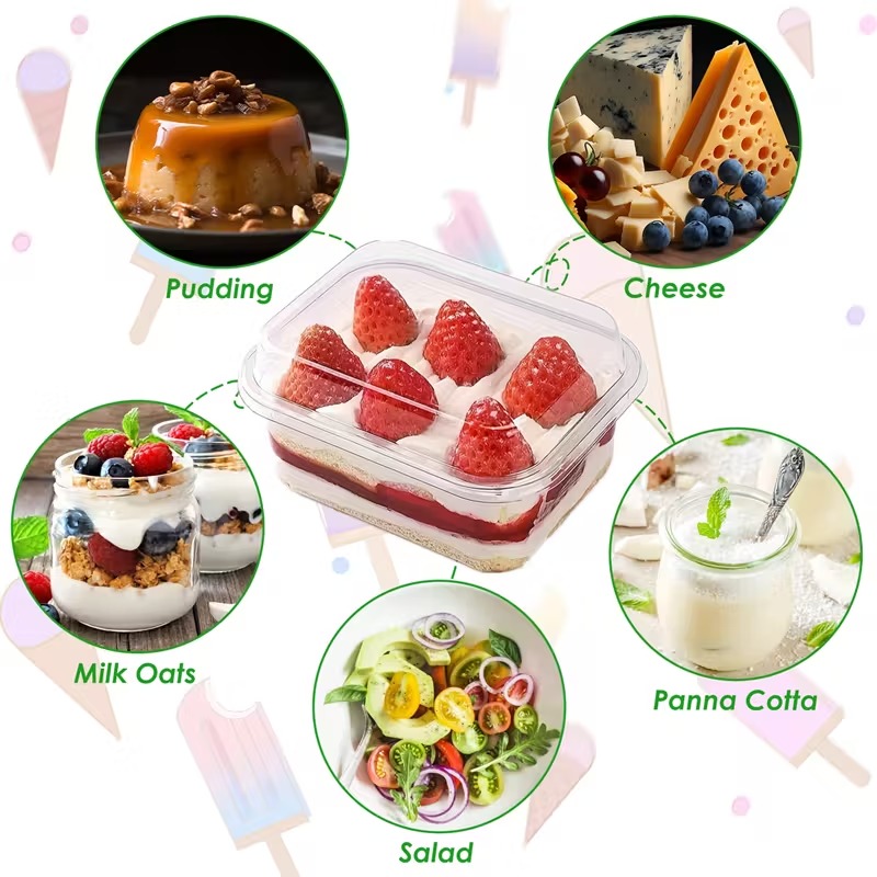 10/20PCS Disposable Square Bag - Food Snacks Packaging 评论和价格