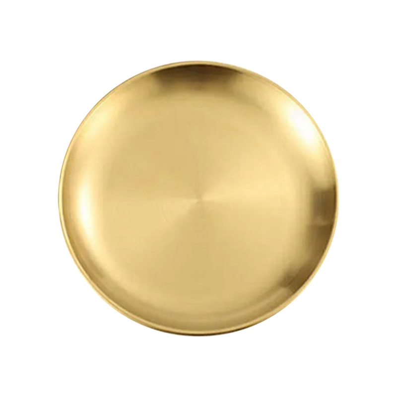 Stainless Steel Round Plate Ca - Food & Snacks Coloring 评论和价格