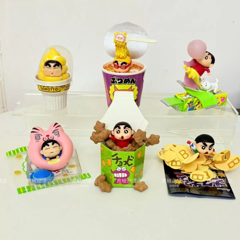 RE-MENT Crayon Shin-chan Gorot - Food Snacks Packaging 评论和价格