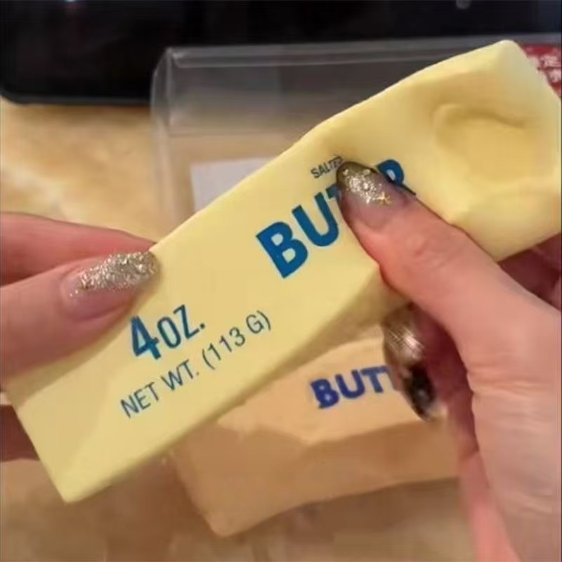 1Pc Butter Squeeze Toy For Adu - Food & Snacks Coloring 评论和价格