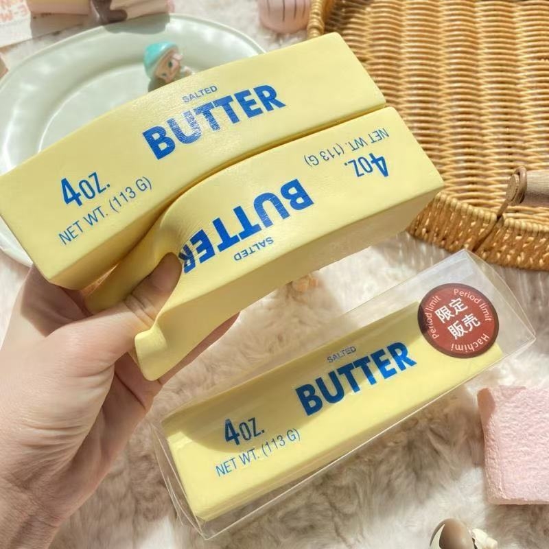 1Pc Butter Squeeze Toy For Adu - Food & Snacks Coloring 评论和价格