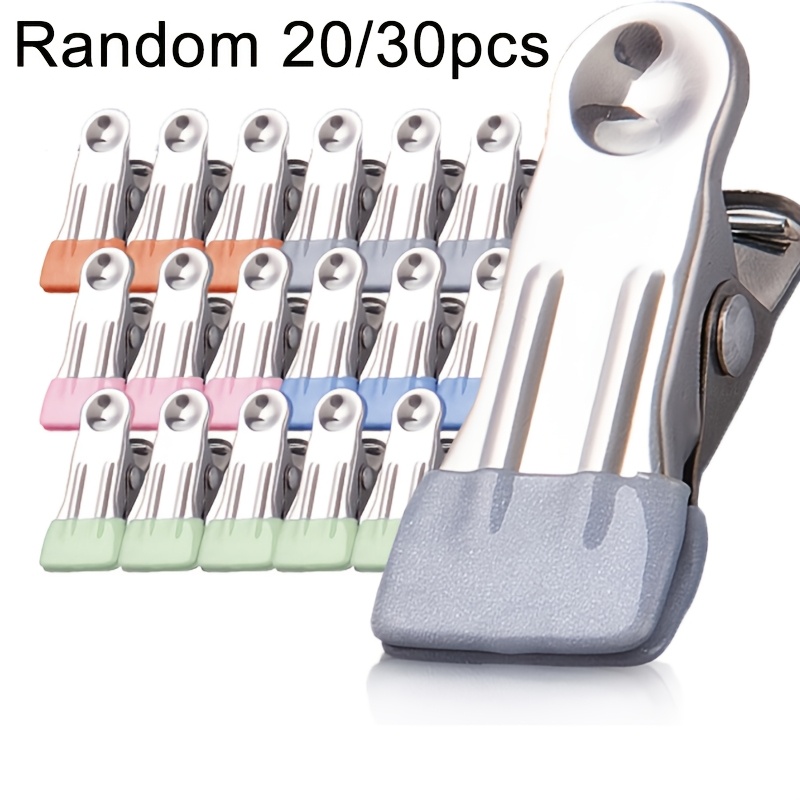 20/30pcs Stainless Steel Cloth - Food Snacks Packaging 评论和价格