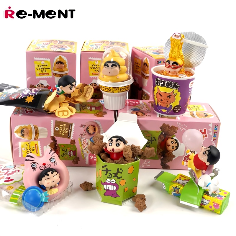 In Stock Re-ment Crayon Shin c - Food Snacks Packaging 评论和价格