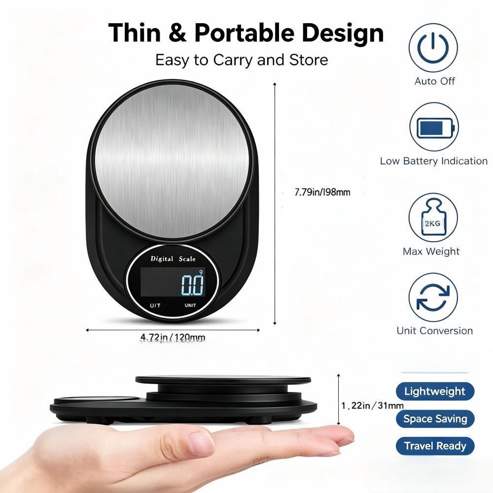 2KG 0.1g Mini Portable Digital - Food & Snacks Coloring 评论和价格